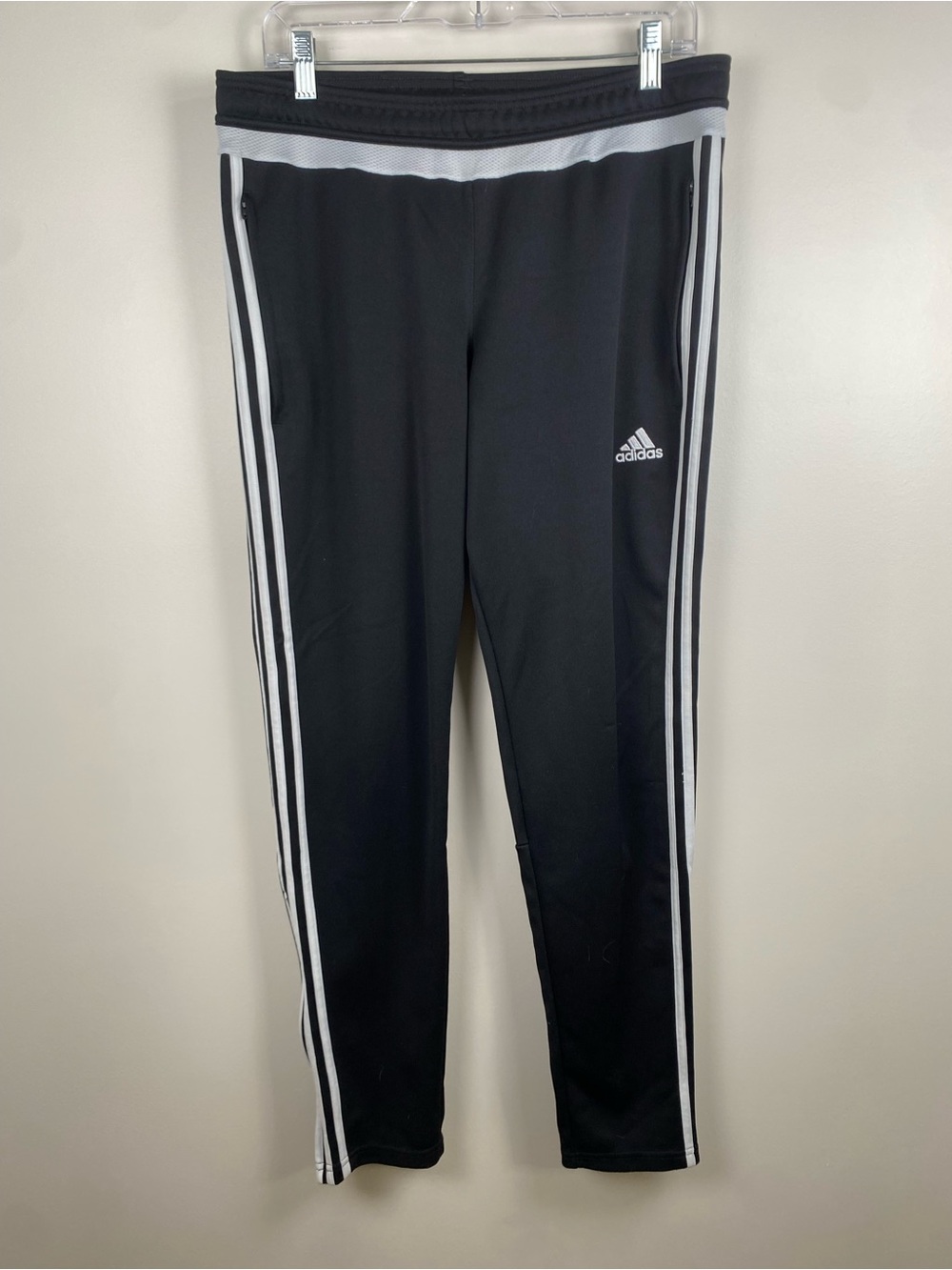 Adidas Black Jogger Track Pants Large